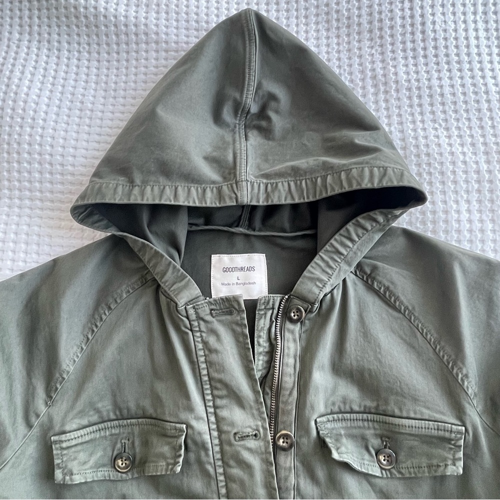 Goodthreads Hooded Utility Jacket - image 3